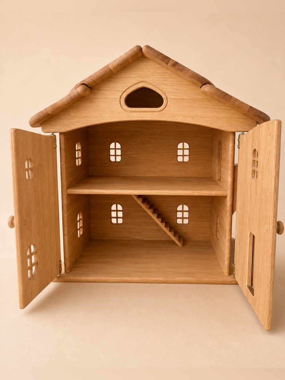 Drewart Dollhouse, Large Natural Roof and Doors - Picture 10 of 15